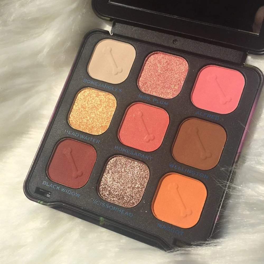 New! Never swatched! CORPSE BRIDE GRAVE MISUNDERSTANDING eyeshadow palette - Picture 6 of 16